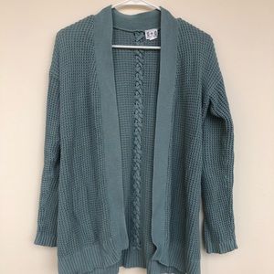 ♻️Donating soon♻️ teal knit cardigan